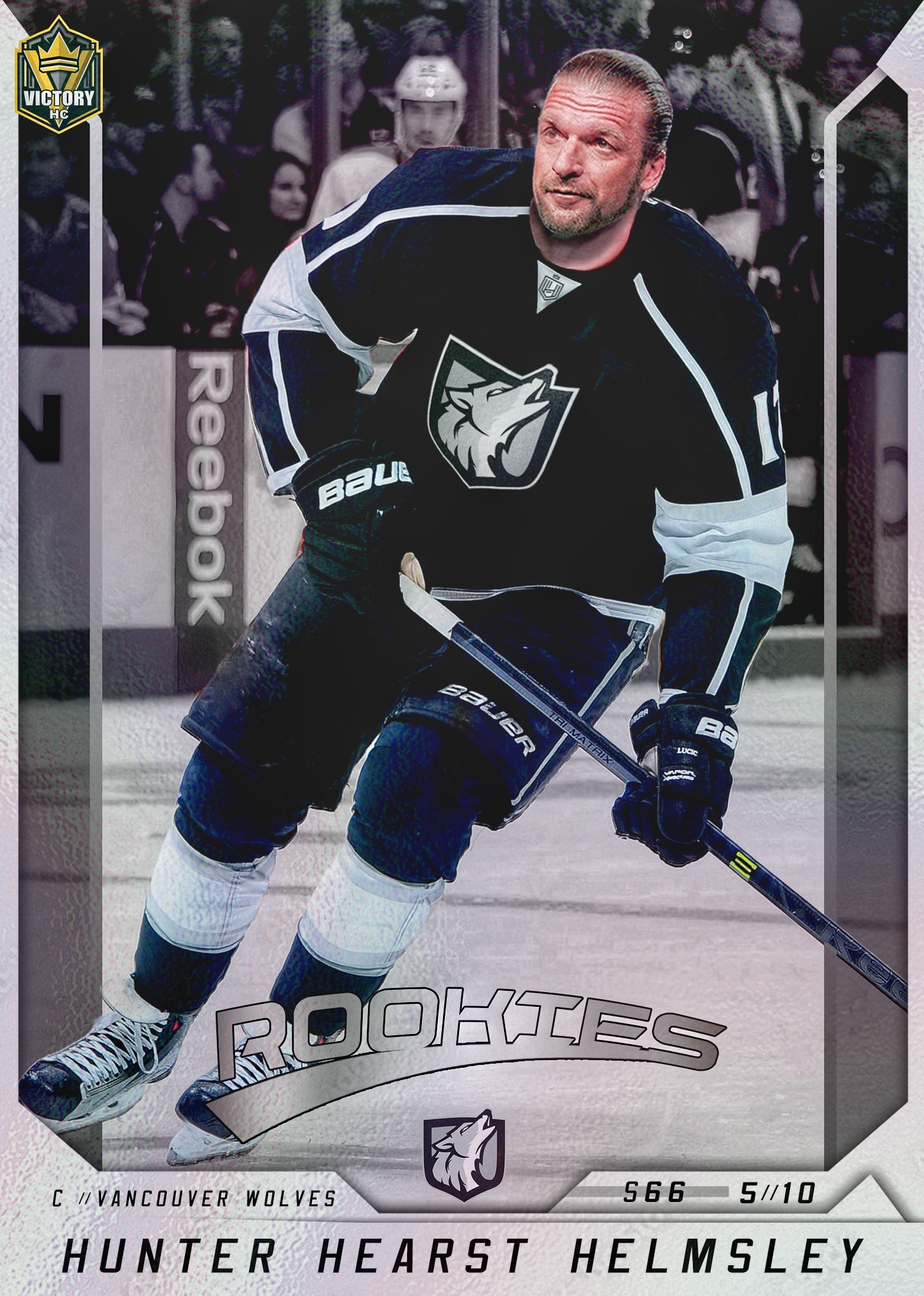 Hunter Hearst Helmsley card