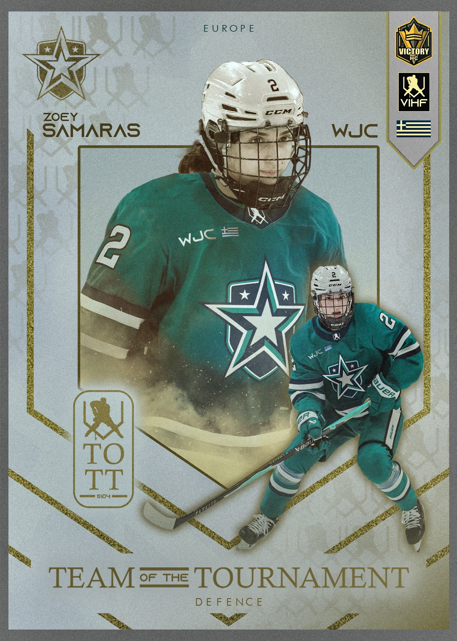 Zoey Samaras card