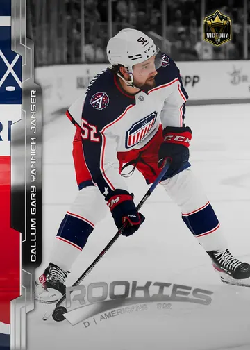 Callum Gary Yannick Janser card