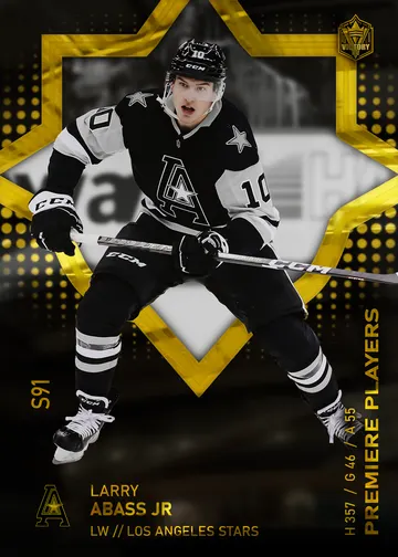 Larry Abass Jr card